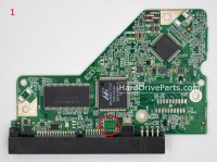 WD5000AADS WD PCB Circuit Board 2060-701640-001