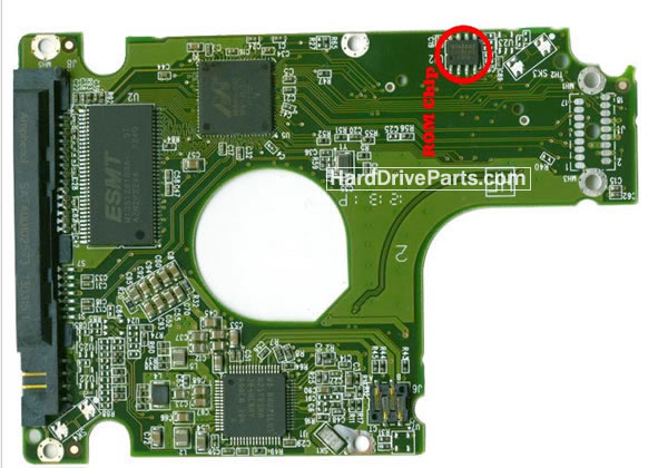 WD5000LPVX WD PCB Circuit Board 2060-771959-000 - Click Image to Close
