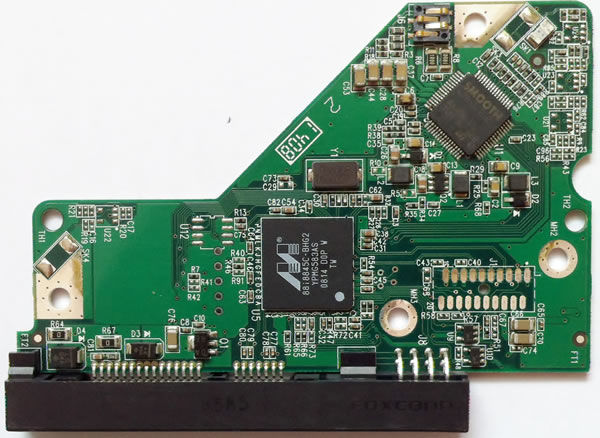 WD5000AVVS WD PCB Circuit Board 2060-701537-004 - Click Image to Close