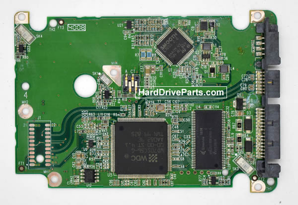 Western Digital WD3000HLFS HDD PCB 2060-701543-003 - Click Image to Close