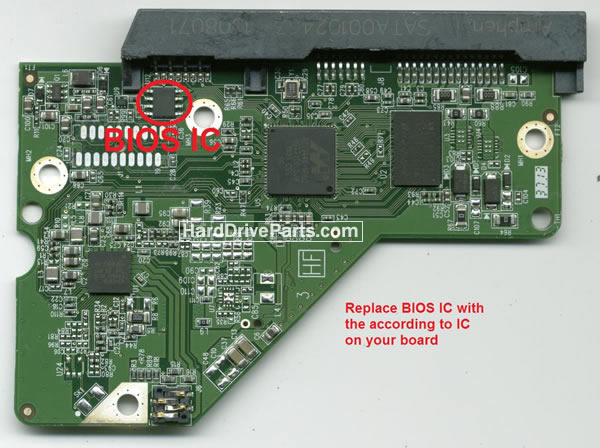 WD30EZRX WD PCB Circuit Board 2060-771945-001 - Click Image to Close